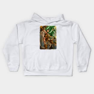 Warrior of the Jungle Kids Hoodie